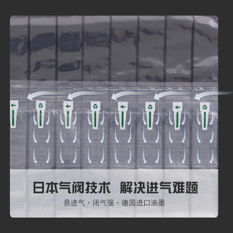 柱奶粉气柱袋气囊防缓冲包装防爆罐气泡袋充气袋气泡柱缓冲袋