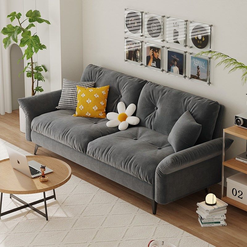 新款布艺沙发床两用客厅小户型现代人出租屋公寓N,住宅家具,布艺沙发,淘宝优惠券,粉丝福利购,淘宝优惠卷