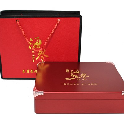 海参包装盒海参礼品盒海参木盒半斤一斤海参淡干海参礼盒定制