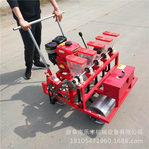 香菜籽播种机手推汽油式蔬菜种子播种机图片