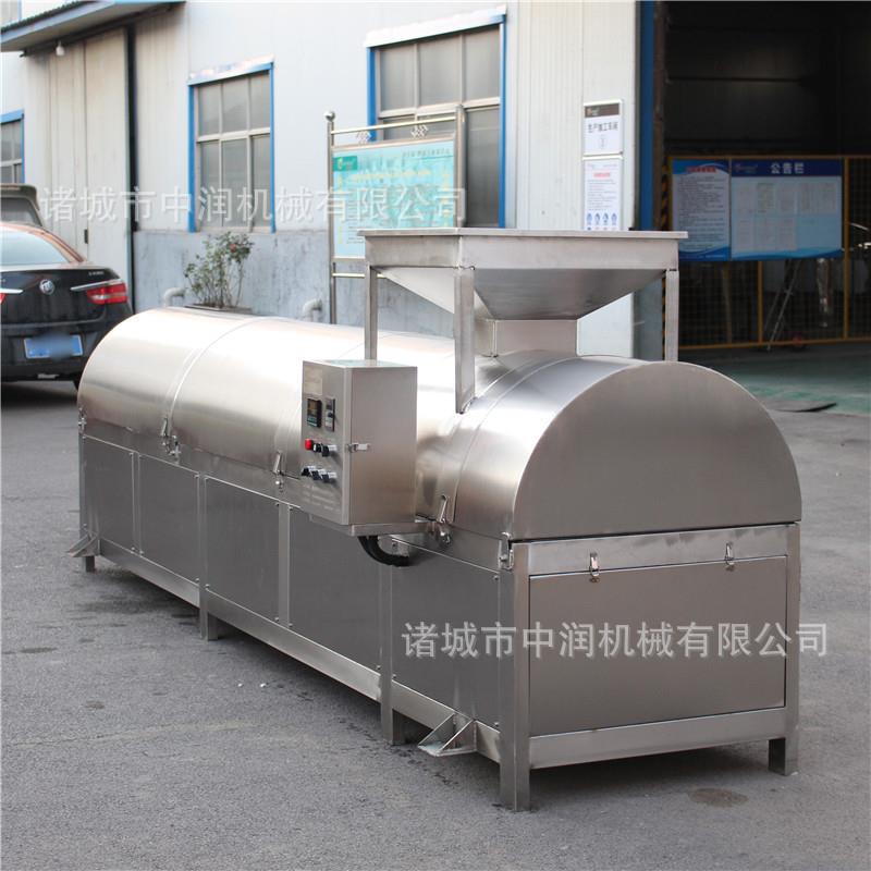 青稞炒制设备瓜子花生炒货机芝麻亚麻籽滚筒炒锅