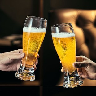 金箔精酿啤酒杯套装 2025新款 家用轻奢扎啤杯子大容量个人