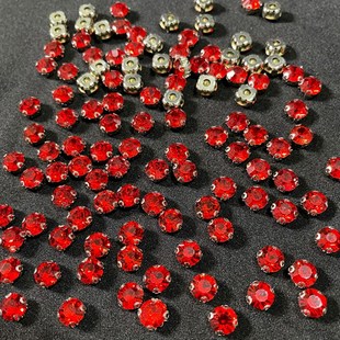 配件 新品 耳爪水钻铆钉钻 衣服diy装 饰水晶钻幻彩AB钻彩色奥钻服装