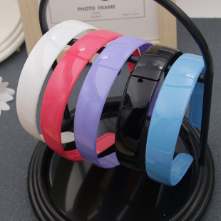 发箍女气质女头箍韩版 可爱宽边防滑压发可拉直发卡彩色发箍 时尚