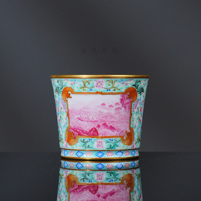 溢珍堂绿地开窗可乐杯