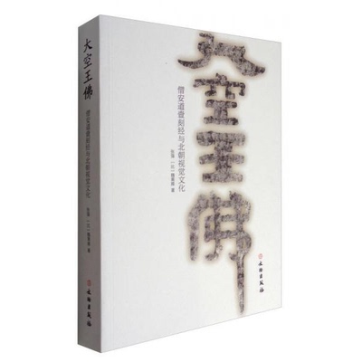 库存绝版书大空王佛：僧安道壹刻经与北朝视觉文化 9787501051397 张强,[比]魏离雅著 文物出版社