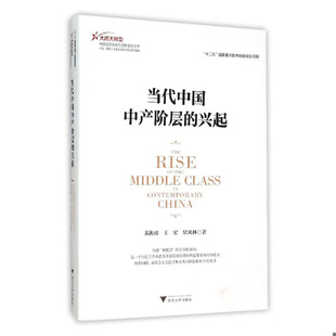 库存绝版书当代中国中产阶层的兴起 9787308152303 苏海南 浙江大学出版社