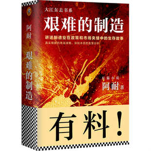 库存绝版书艰难的制造:讲述制造业在政策和市场夹缝中的生存故事 9787550298637 阿耐 北京联合出版公司