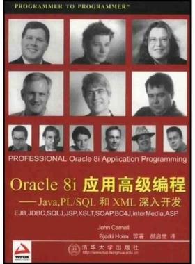 库存绝版书 Oracle8i应用高级编程：Java PL、SQL和XML深入开发 9787302051558 John 著 清华大学出版社