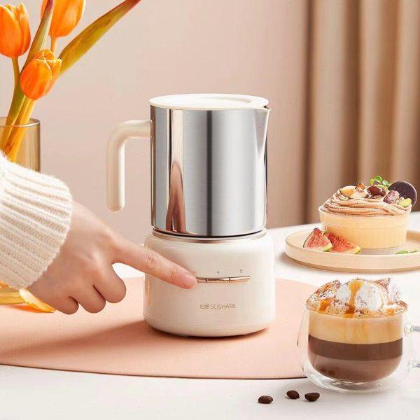 心想多功能奶泡机咖啡牛奶加热器冷热双用家用电动打泡器,厨房电器,电动打奶器/奶泡机,淘宝优惠券,粉丝福利购,淘宝优惠卷