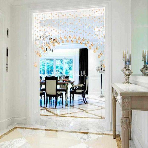 珠帘水晶隔断帘子挂帘半门帘挂饰客厅轻奢玄关屏风卧室免打孔新款,居家布艺,珠帘/挂帘,淘宝优惠券,粉丝福利购,淘宝优惠卷