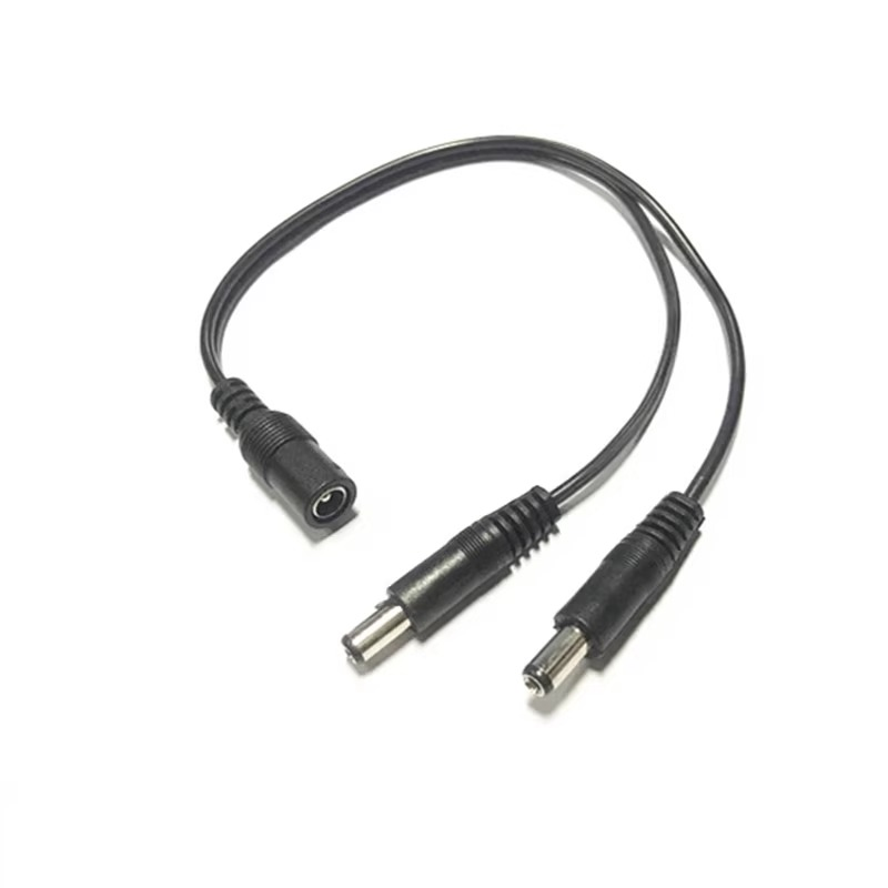 DC电源一分二电源线5.5*2.1mm