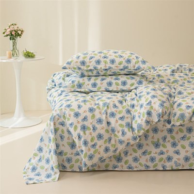 床单单件纯棉100全棉加厚学生宿舍单人秋冬款双人被单枕套三件套