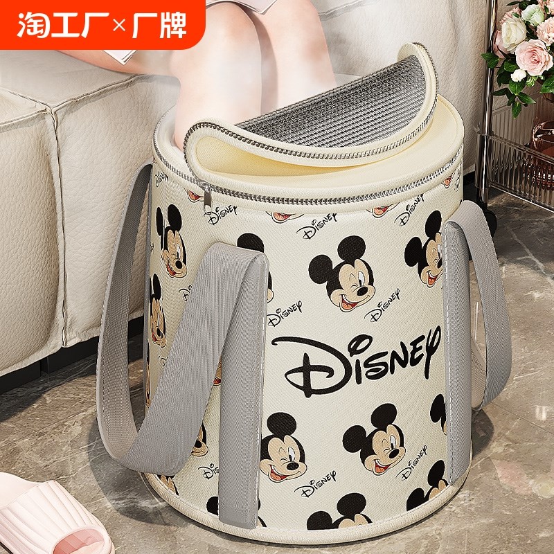 泡脚桶家用过小腿可折叠便携式熏蒸高深洗脚盆养生浸脚袋加厚保温