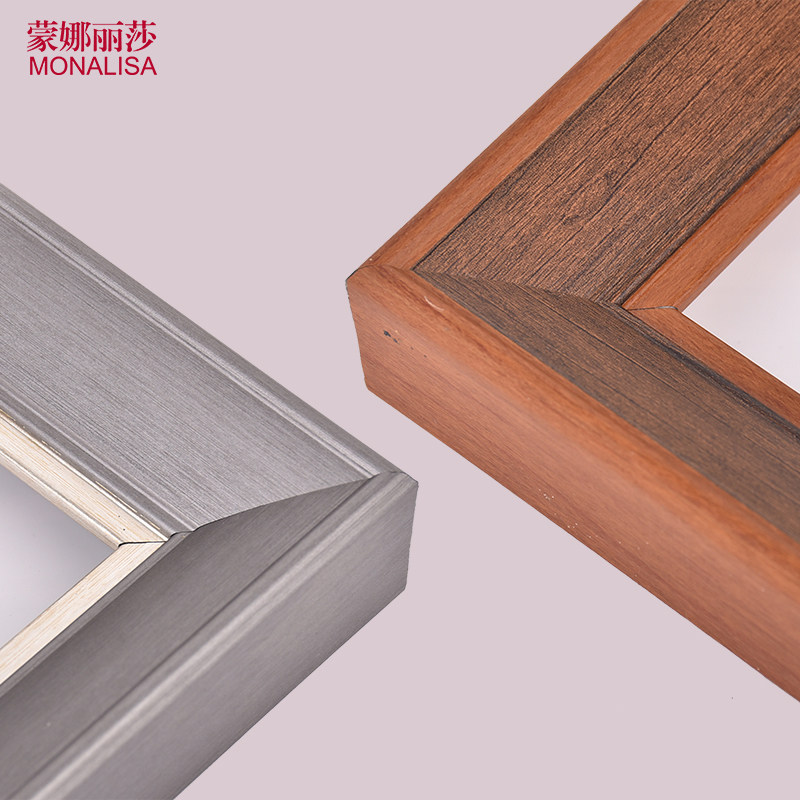 蒙娜丽莎DIY数字油画画框外框装裱 油画初学者 20X30 30*40定制