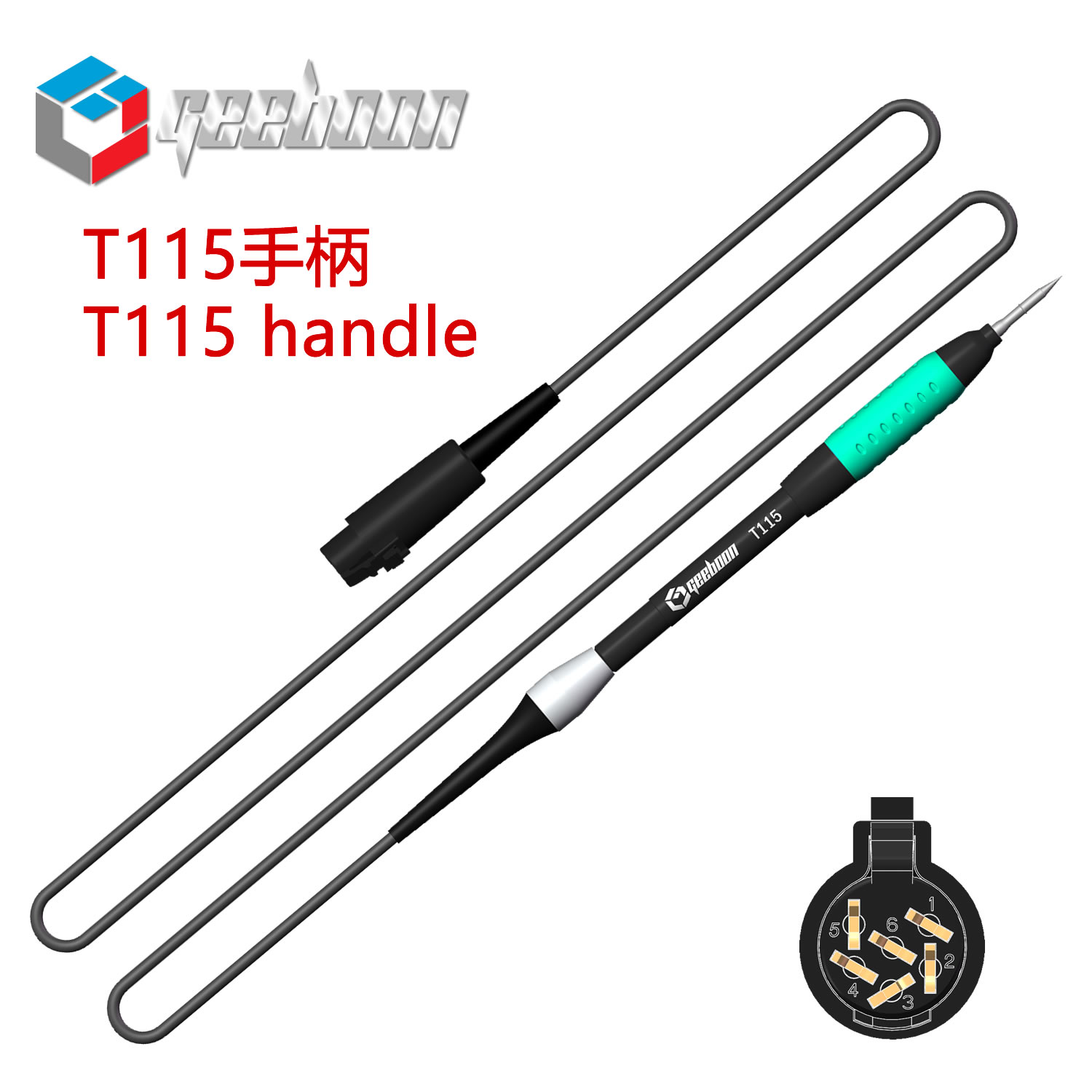 GEEBOON极博星T115手柄焊台配件