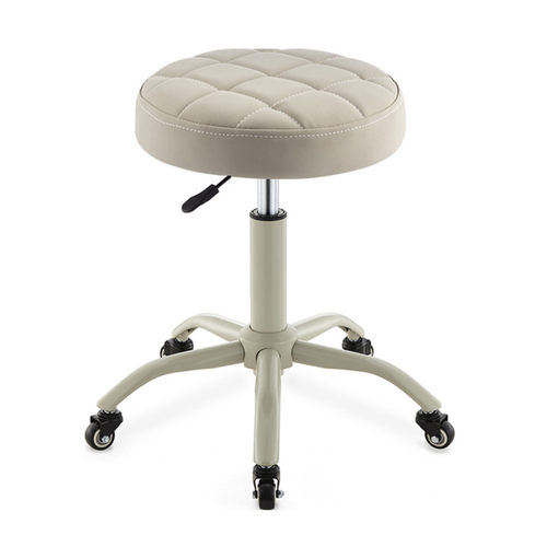 美容院专用凳子旋转升降靠背大工椅滑轮美发美甲理发店家用圆椅子