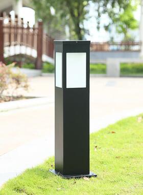 厂家户外太阳能草坪灯草地灯方形花园灯LED庭院灯草地景观灯