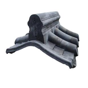 围墙瓦双面墙头瓦水泥围墙压顶墙帽双面墙头一体瓦古建筑双面瓦