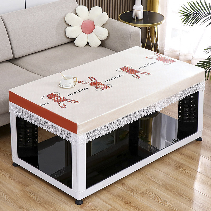 烤火桌皮罩长方形家用防油免洗防水茶几桌布取暖电炉桌罩烤火架套,居家布艺,烤火罩,淘宝优惠券,粉丝福利购,淘宝优惠卷