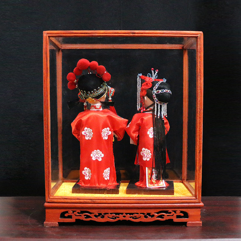 北京绢人娃娃京剧人物摆件中国特色礼品送老外工艺品外事出国礼物,特色手工艺,绢人,淘宝优惠券,粉丝福利购,淘宝优惠卷