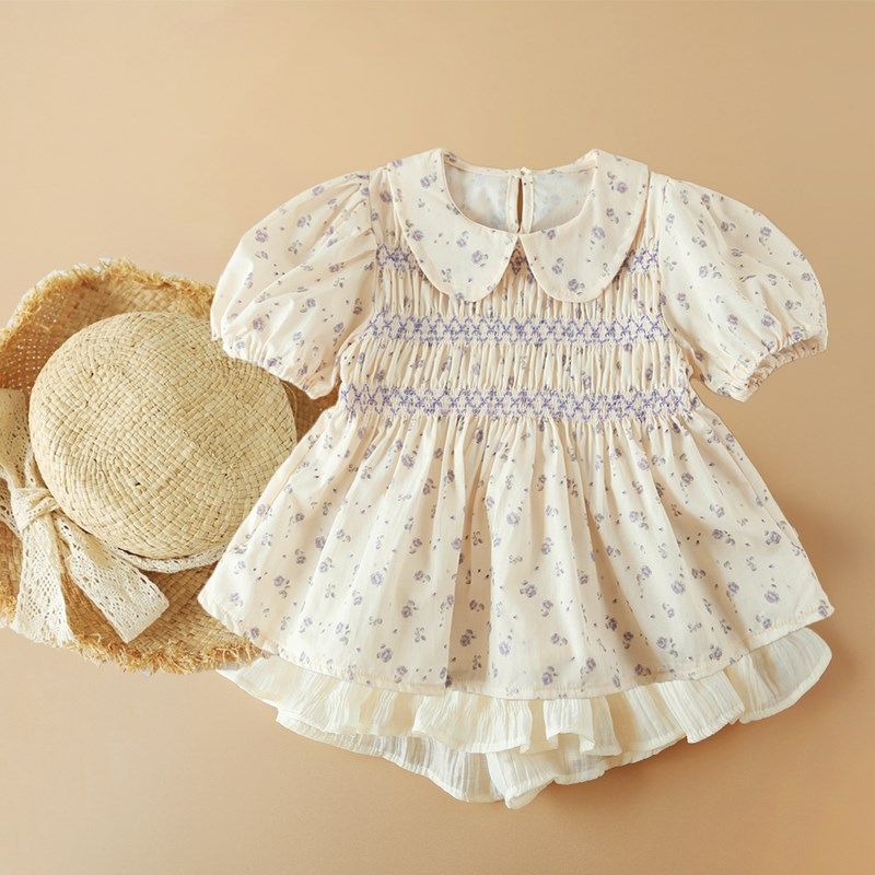 女童半身裙百褶蛋糕裙夏季新款儿童短裙宝宝蓬蓬公主裙防走光裙裤