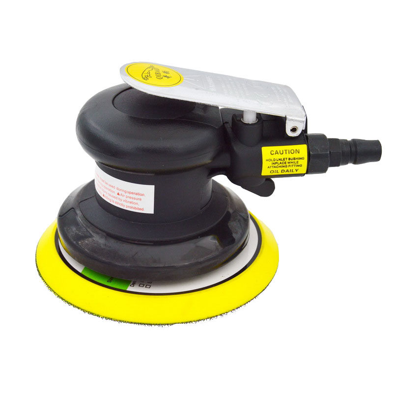 QIBAO奇豹气动干磨气磨打磨机砂纸机125mm5寸汽车打蜡抛光机包邮