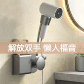 免打孔吹风机置物架壁挂式 免手持旋转懒人风筒支架子解放双手神器