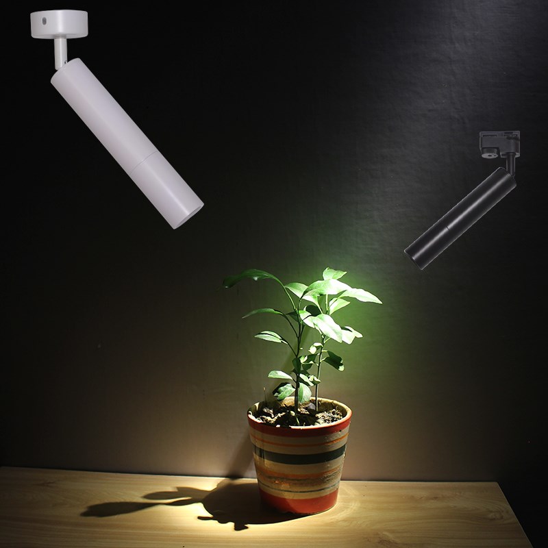 一束聚光射灯小光束角茶室明装可调角度吸顶轨道led强聚光博物馆