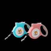 自动伸缩狗狗牵引绳带灯中小型犬遛狗绳子泰迪比熊柯基猫宠物用品