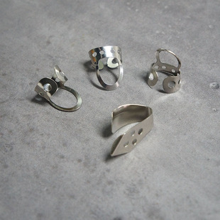 后浪器乐 金属拇指拨片 班卓琴夏威夷吉他 手指食指弹片 钢音十足