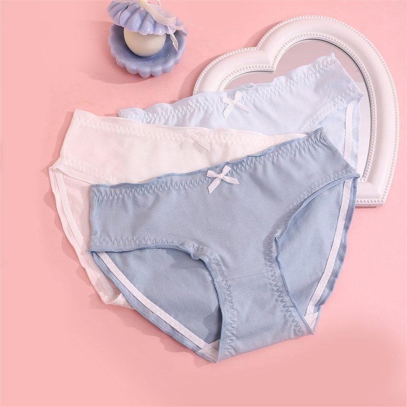 6RBI内裤女薄中腰包臀纯棉裆舒适无痕舒适春夏学生三角裤透气短裤,女士内衣/男士内衣/家居服,女三角裤,淘宝优惠券,粉丝福利购,淘宝优惠卷