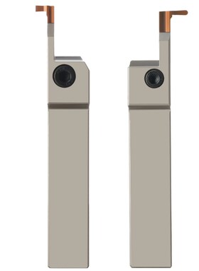 端面槽刀平面挖槽刀圆弧槽切槽刀片RF123H2外圆槽刀7字型槽刀