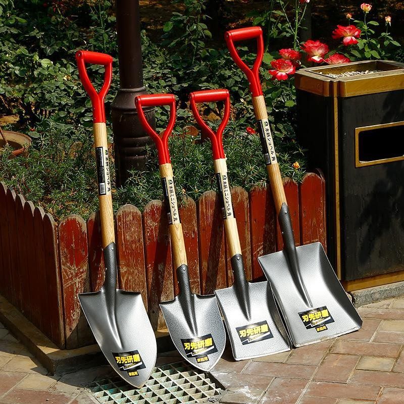 铁锹户外家用挖土木把农具消防铁铲车载挂件锨加厚园艺种花菜工具,鲜花速递/花卉仿真/绿植园艺,铲子,淘宝优惠券,粉丝福利购,淘宝优惠卷
