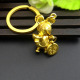 创意十二生肖12属相钥匙扣挂件鸡猴狗马猪牛蛇虎鼠羊兔龙锁匙链