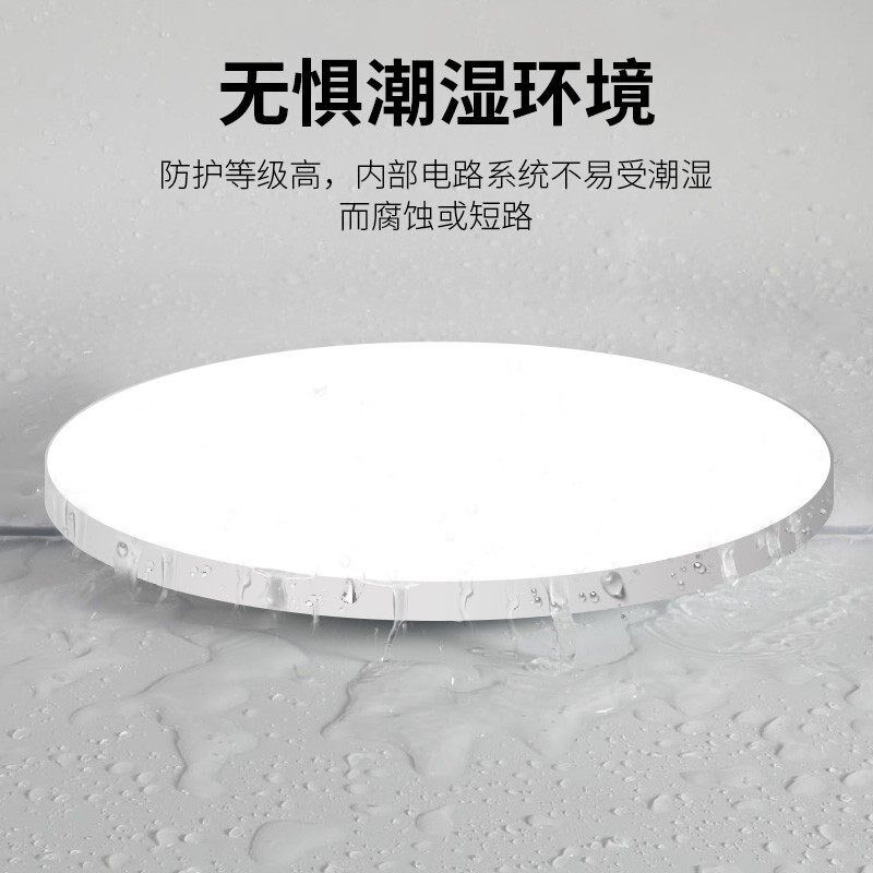 新款家用厨房超亮led灯吸顶灯具专用照明天花板防水防雾灯防油烟