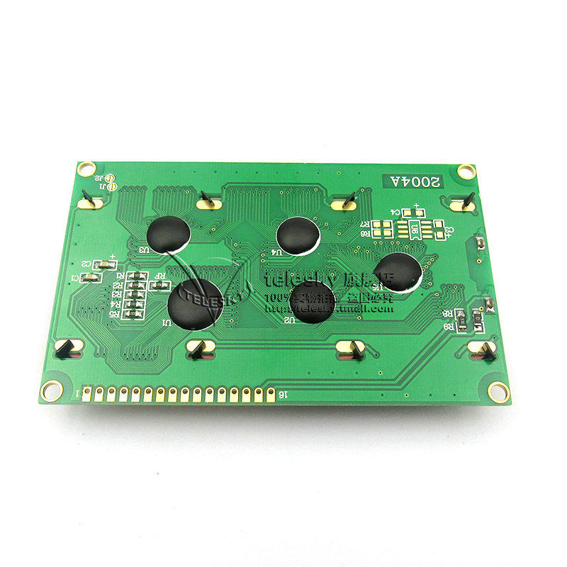 2004 LCD 2004A液晶 LCD 2004液晶模块 5V 黄绿屏 20X4 LCD