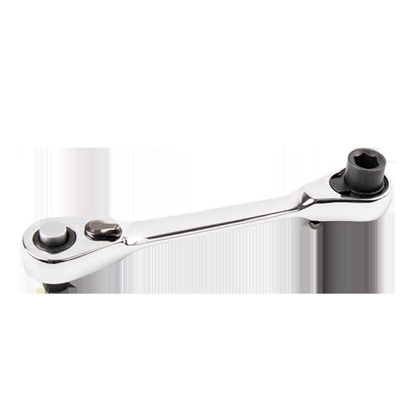 迷你棘轮扳手快速小飞扳手套筒扳手批头手柄双向荆棘扳手基轮扳手