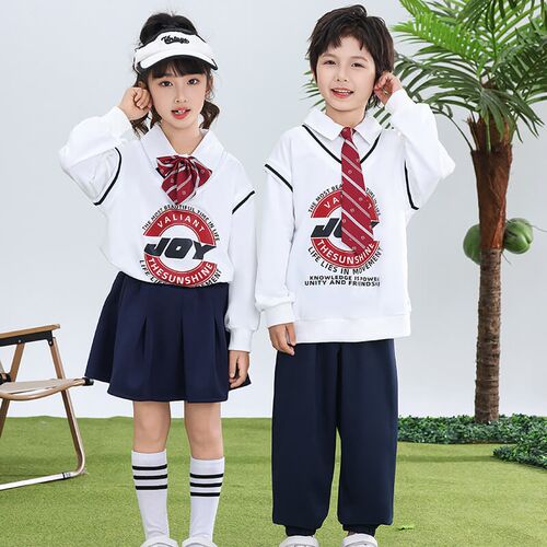 元旦男女童英伦风演出服背心马甲小学生校服班服幼儿园园服合唱服