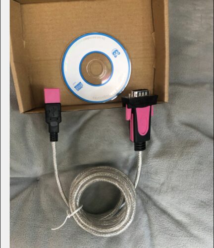 包邮利特USB转串口线RS232C公母头DB9针ft工业级COM转换器ZE533
