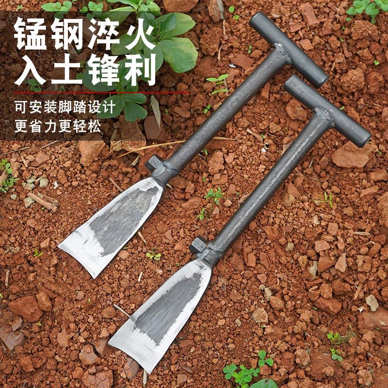 手工锻打挖树铲挖竹笋铲子挖野菜脚踏型挖山药草药甘蔗园林工具,鲜花速递/花卉仿真/绿植园艺,铲子,淘宝优惠券,粉丝福利购,淘宝优惠卷