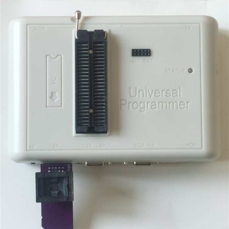 Emmc活结座转接板,支持809编程器ISP读写,支持读卡器读写,