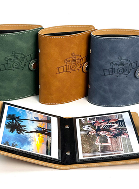 宽幅拍立得相册wide300影集高透插页袋9.5*11.5厘米便携卡包定制