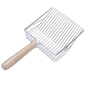 大猫日记金属猫砂铲不锈钢铲屎铲子铲屎神器大号猫屎铲猫便猫砂铲