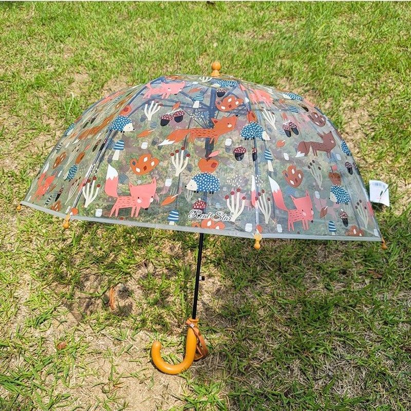 网红卡通女童幼儿园小学生儿童伞可爱加厚手开长柄伞宝宝透明雨伞,婴童用品,儿童雨伞/防晒伞,淘宝优惠券,粉丝福利购,淘宝优惠卷