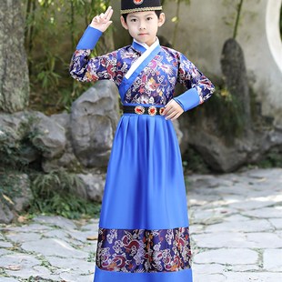 儿童汉服男童明制秋冬锦衣卫飞鱼服武侠风明朝古装中国风六扇门