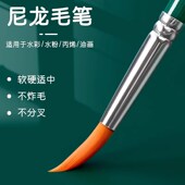 法国pebeo贝碧欧水彩笔小绿笔尼龙水粉笔美术专用圆头画笔勾线笔