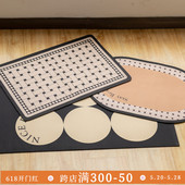 轻奢几何硅藻泥地垫家用浴室卫生间门口吸水垫子厕所脚垫