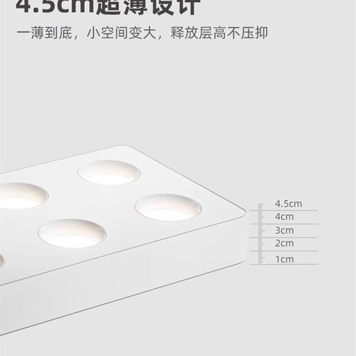 led超薄明装筒灯免吊顶无主灯简约客厅卧室单头双头110V防眩射灯