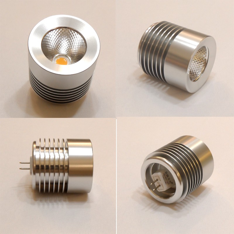 12V7W灯杯LED灯泡暖白光源射灯插脚控制室内普瑞COB聚光防眩高亮